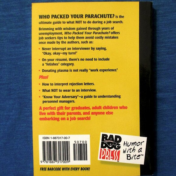 Book: Who Packed Your Parachute? by Tony X and Danny Y - Picture 6 of 6